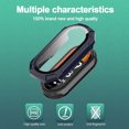 thumbnail image 1 of Caja De Cristal Caja De Cristal Estuche de vidrio PC Bumper Shell Case para Xiaomi Mi Band 8 Smart Band (Azul), 1 of 6