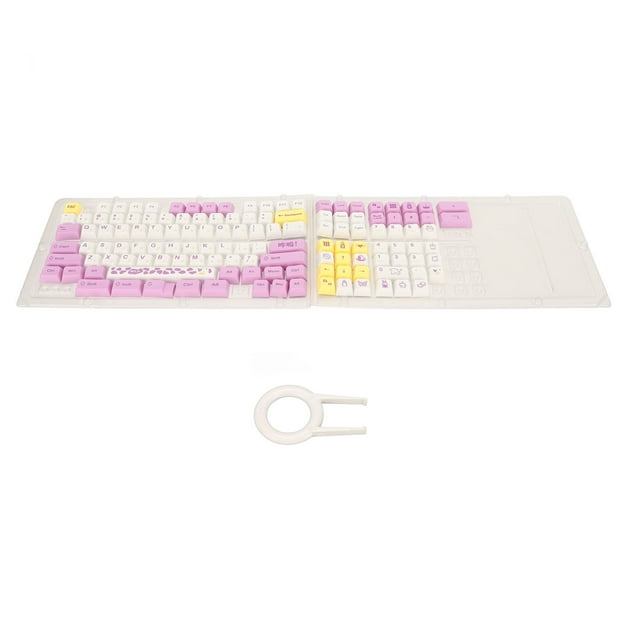 Tapa de tecla PBT, 130 teclas Keycap XDA PBT Keycap Set Teclas Keycap Ultra Responsive