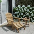 thumbnail image 5 of Portside 3-Piece Set Classic Adirondack Chair with Ottoman and Round Side Table, 5 of 8