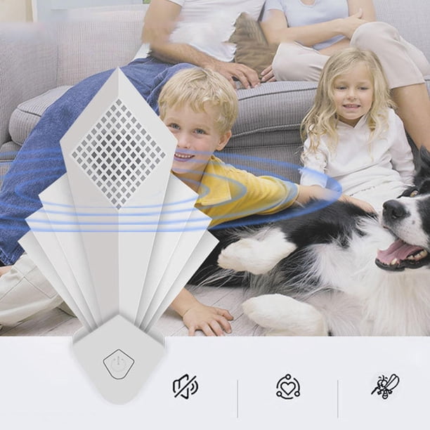 ultrasónico de plagas Dispositivo automático de ahorro de energía Controlador electrónico de ácaros del polvo para Dormitorio CUTICAT Repelente ultrasónico de plagas