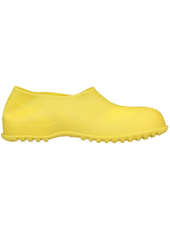 Tingley Overshoe, Men's 9-1/2 to 11, Unisex, 35113, Yellow, Ankle-Cut, Size Large