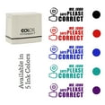 thumbnail image 7 of Printtoo Personalized Teachers&nbsp;Stamp Says Please Correct Teachers Name Self-Inking Rubber Stamp Teacher's Advice For Students Classroom & Homework Supplies,Red - 47 x 20 mm, 7 of 7
