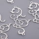 thumbnail image 5 of 10 Piezas de Adornos de de Imitación de Cristal para Proyectos de Artesanía de Joyería de Novia Y Dama de Honor DIY Plata Macarena Joyas para el cabello de cristal Joyas, 5 of 8