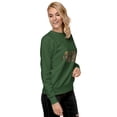 thumbnail image 4 of Unisex Premium Sweatshirt (Forest Green, S), 4 of 6