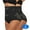 1-2pc,Black+Black, variant on Tummy Control Shapewear Panties for Women High Waisted Body Shaper Slimming Shapewear Underwear Girdle Panty
