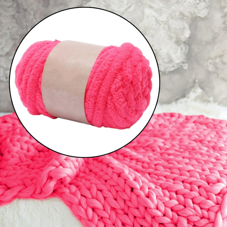  3PCS 150g Beginners Flesh Pink Yarn for Crocheting and  Knitting,260 Yards Cotton Nylon Blend Yarn for Hand DIY Bag Basket Dolls  and Cushion