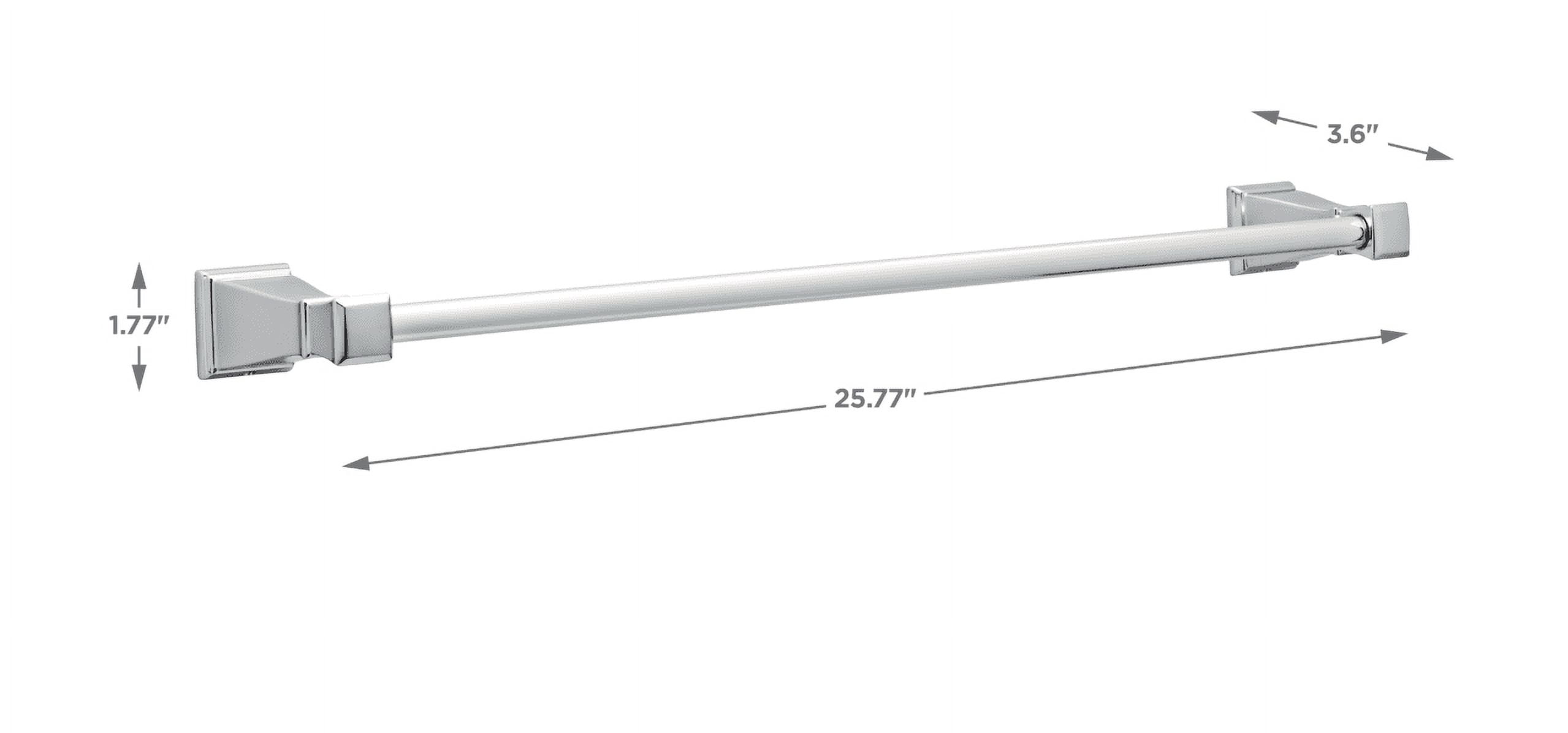 Better Homes & Gardens Chandler 24 in Wall-Mount Towel Bar, Chrome