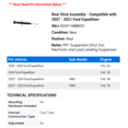 thumbnail image 2 of Rear Strut Assembly - Compatible with 2007 - 2021 Ford Expedition 2008 2009 2010 2011 2012 2013 2014 2015 2016 2017 2018 2019 2020, 2 of 2