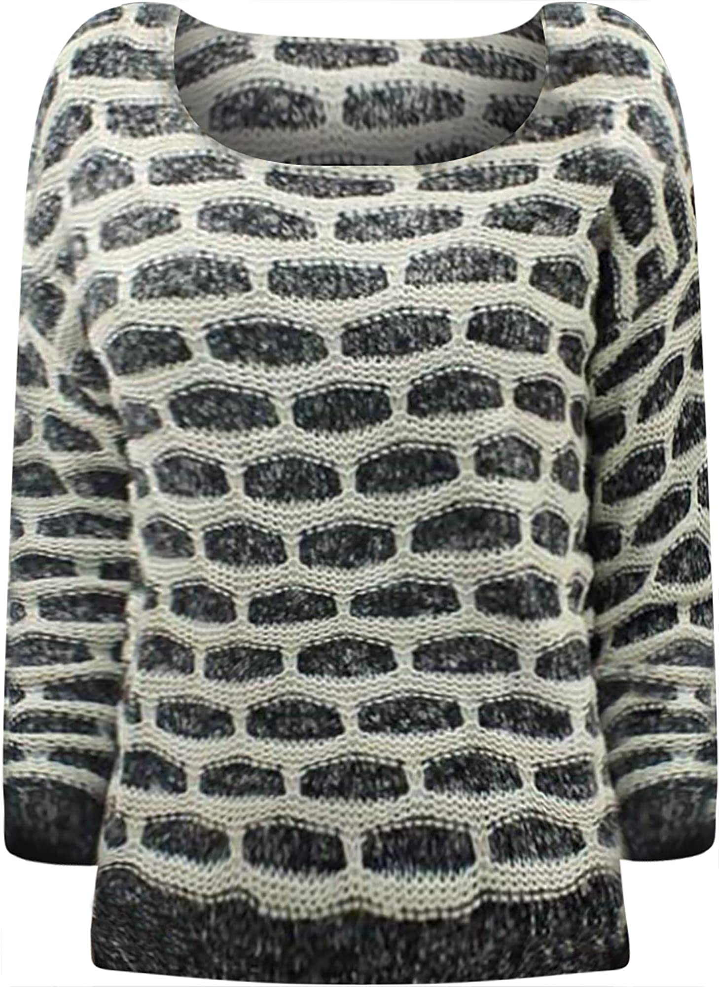 Luxury Divas Black White Brick Pattern 