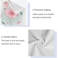 thumbnail image 4 of Dreamtimes Towels Pink Flamingo Flower Bathroom Three-Piece Set（1 Bath Towel, 1 Washcloth &1 Hand Towel ） Towel Soft Multipurpose for Bathroom Home Kitchen Hotel Swim Gym, 4 of 7
