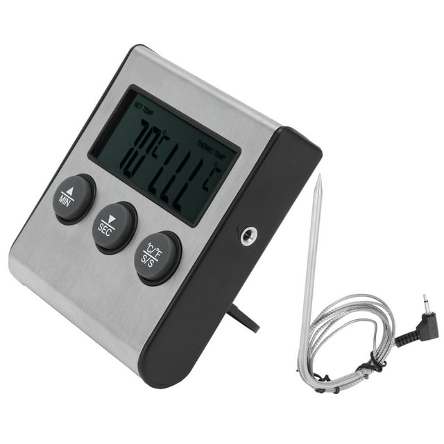 Digital Meat , Long and Thin Probe Home Food Temperature for Heating for Food Processing