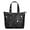 Black Gothic Cat, variant on Black Festive Skull Pattern Travel Tote Bags for Women Carry On,Large Weekender Bags for Women Travel,Multi Functional Duffle Bag for Work,Shopping,Sports