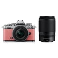 thumbnail image 2 of Nikon Z fc Mirrorless Digital Camera with 16-50mm and 50-250mm Lens (Coral Pink, 851095) Intl Model Bundle with 64GB Extreme PRO SD Card + Camera Bag + Editing Software + Filter Kit + Cleaning Kit, 2 of 9