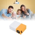 thumbnail image 1 of Mini Projector, 1080P Full HD Video Projector for Kids, Portable Movie Projector, with HD Multimedia Interface, USB Port, AV Port, Memory Card Slot, 1 of 8