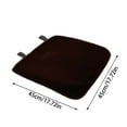 thumbnail image 3 of Recommended Memory Foam Seat Cushion - Cushions for Tailbone Pain Relief, Sciatica & Back Support Pillow - Ergonomic Office Desk Accessories for Office Chairs & Car, 3 of 6