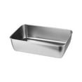 thumbnail image 4 of Shoreew 1/2/3/4Pcs Bread Loaf Pan for Baking Stainless Steel Rectangular Meatloaf Baking Pan Loaf Tin Pan for Homemade Banana Bread, 4 of 6