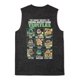 thumbnail image 1 of Nickelodeon - Camiseta sin mangas con diseño de tortugas ninja para niños, color negro, M (10) Nickelodeon Tanque muscular, 1 of 2