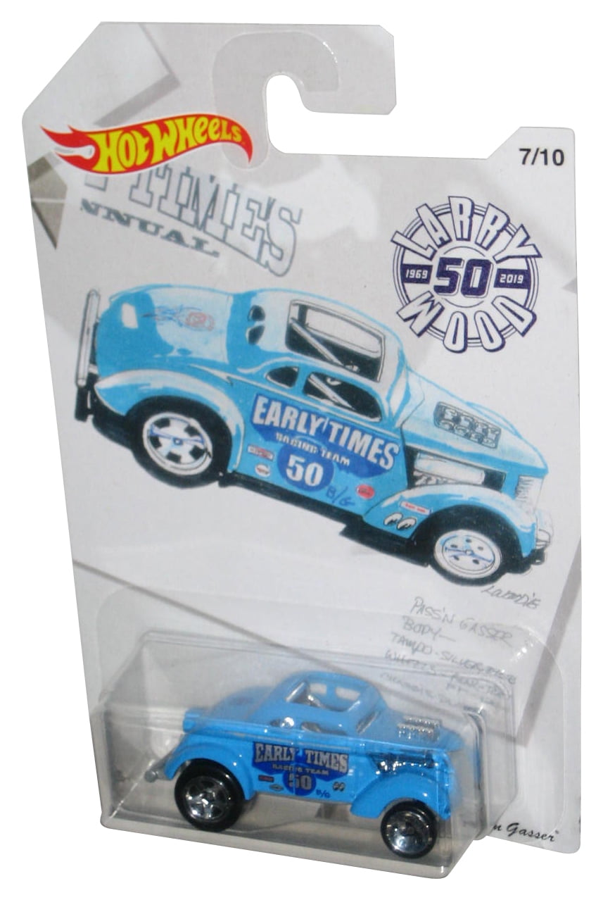 Hot Wheels HW Art 7/10 (2020) Blue GT Hunter Die-Cast Toy Car 113