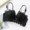 Black BKXL, variant on T-Shirt Bra Women‘s Underwear Back Snaps No Underwire Bras Solid Color Comfy Stylish Brassiere Loose Everyday Wear Green 36/80AB