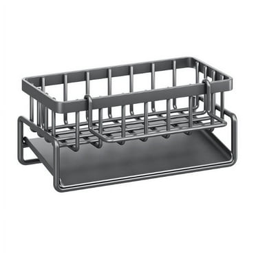 RAGUPEL Kitchen Sink Organizer, Multi-Functional Sponge Holder for Kitchen Sink, Ventilated and Waterproof
