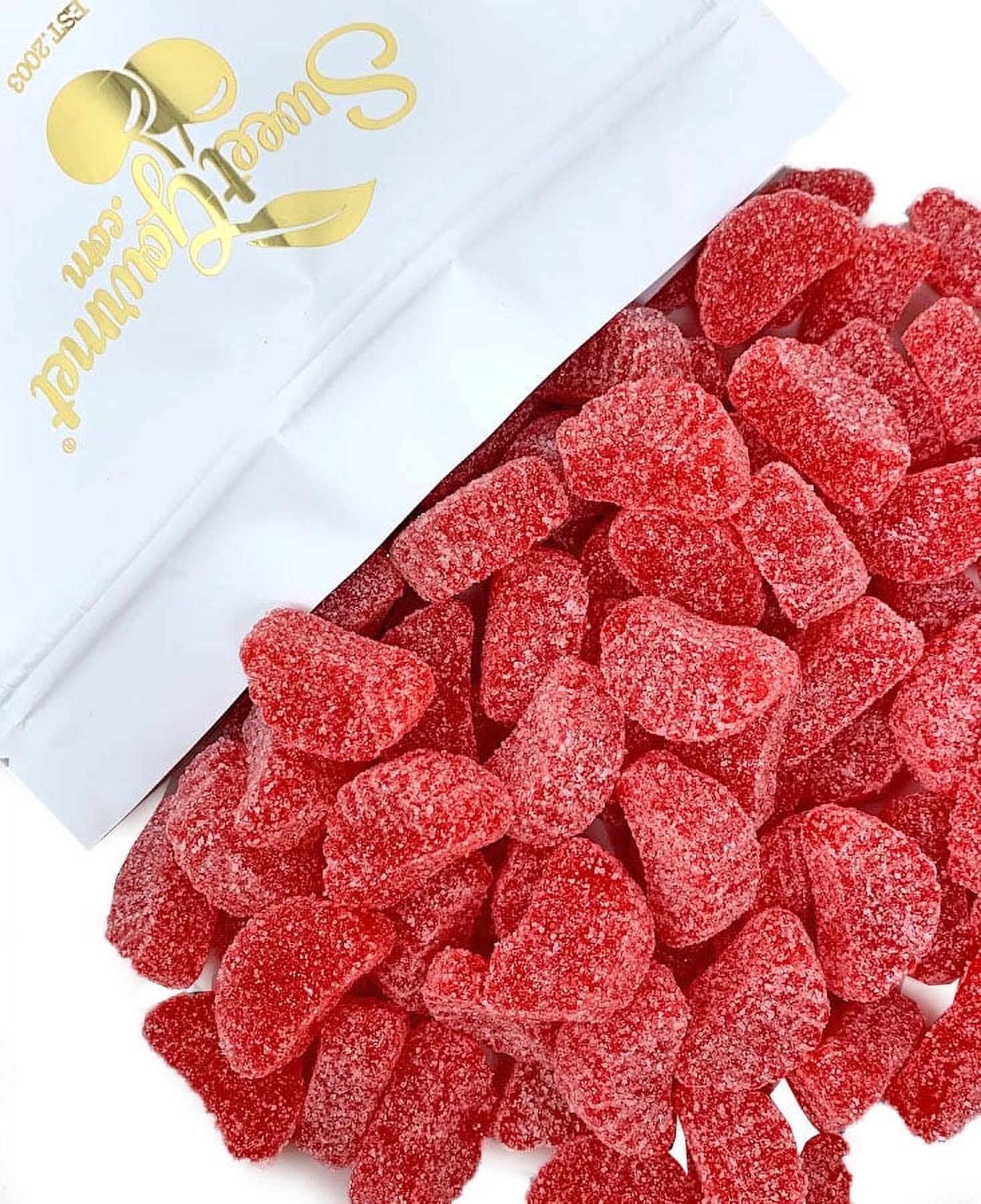 SweetGourmet Jelly Cherry Slices Bulk Candy | 4 Pounds