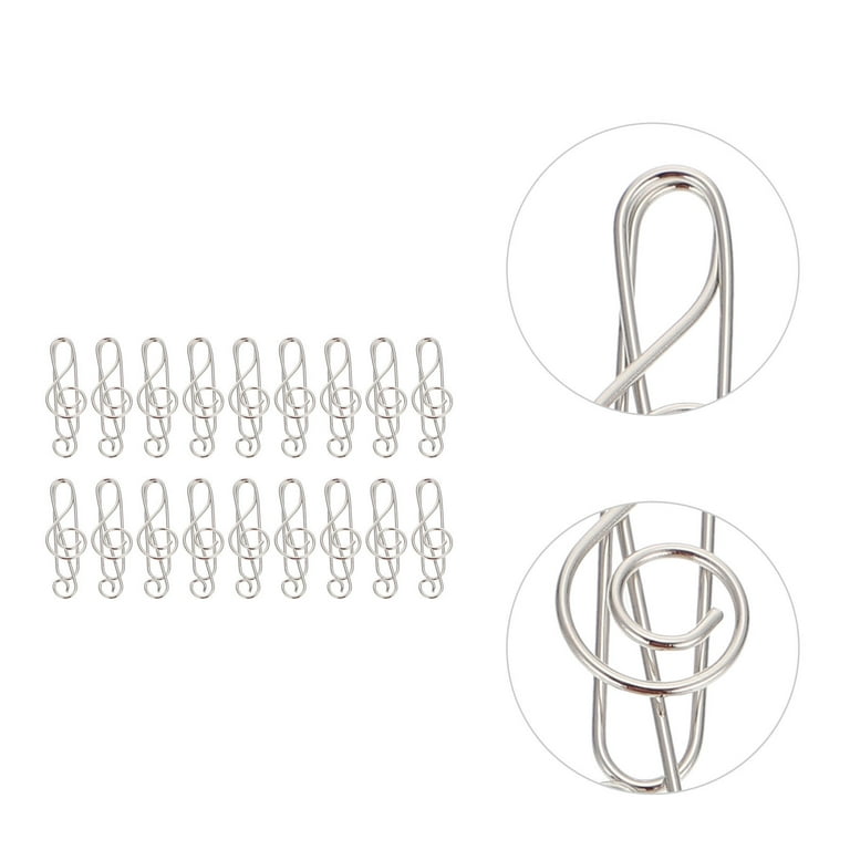 FUDAO FAMILY Paper Clips Assorted Sizes, Large Paper Clips, Small Paper  Clips, Paper Clip, Paperclips, Pack of 3 Boxes of 100 Clips Each (300 Clips