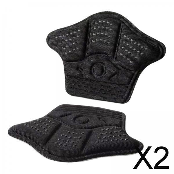 2x 2 Piezas Protectores de Zapatos Plantillas Suaves Autoabsorbentes para La Parte Posterior de Los Zapatos para Aliviar El Pie de Senderismo