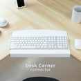 thumbnail image 2 of Funda para conectores de escritorio de esquina VIVO DESK-AC07SW, color blanco, 2 of 9