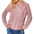 thumbnail image 2 of Ropa de Otoño, Sudaderas con Capucha Informales para Mujer, Sudaderas con cordón, Sudadera Suelta para Mujer, Resistente y Resistente, 2 of 6
