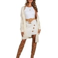 thumbnail image 3 of SAYOO Women Fashion Solid Color Tank Top Stylish Sleeveless Crop Top, 3 of 5