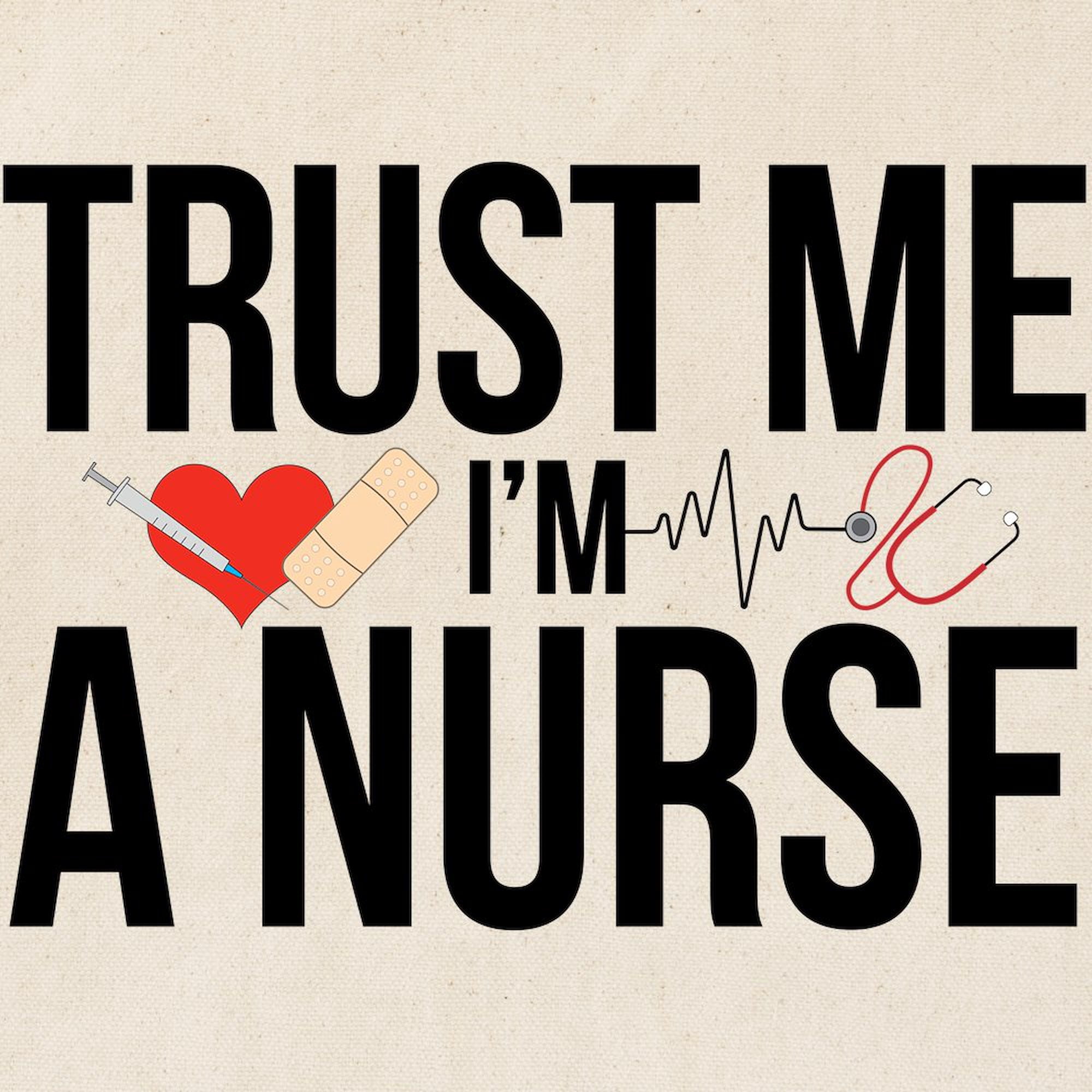 CafePress 'Trust Me I'm A Veterinary Nurse' Tote Bag - Natural Canvas, Reusable Shopping Bag (Small Or Medium) - View #6