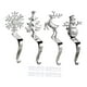 thumbnail image 4 of 4 colgadores para calcetines navideños, adornos navideños colgantes de muñeco de nieve para repisas de ventanas, escaleras y ., 4 of 9