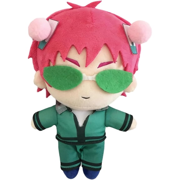 The Disastrous Life of Saiki K Plush Collectible Figurine – 7.8 Inch Soft Saiki K Plushie Sculpture for Adult Collectors, Desk Decor & Gift