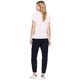 thumbnail image 4 of Camiseta Tommy Hilfiger para mujer, corte regular, logotipo bordado, 4 of 5