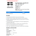 thumbnail image 2 of Rear Brake Pad Set - Compatible with 2003 - 2015 Honda Civic 2004 2005 2006 2007 2008 2009 2010 2011 2012 2013 2014, 2 of 2