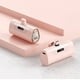 thumbnail image 2 of sweethay Cargador portátil de compatibilidad universal para teléfono celular Banco de energía portátil para teléfono celular Powerbank Teléfono y Comunicación rosa adaptador, 2 of 6