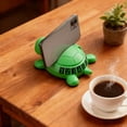 thumbnail image 1 of Phone Holder Turtle Shape Non Slip Stand Sturdy Silicone Material Travel And Driving Silicone Scratch Material For Vehicle, 1 of 4