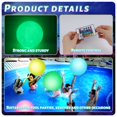 thumbnail image 3 of Pelota de playa con 3 nutrias iluminadas de 16 pulgadas con mando a distancia, 3 unidades, 3 of 6