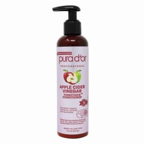 Pura DOr 79177 8 oz Apple Cider Vinegar Thin2Thick Conditioner