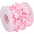 thumbnail image 2 of Exquisita cadena de perlas de imitación ABS rosa para decoración de guirnaldas de bodas, cuentas de cadena de perlas artificiales con una mano de obra exquisita, perfecta para manualidades con, 2 of 5