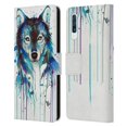 thumbnail image 1 of Head Case Designs Officially Licensed Pixie Cold Animals Ice Wolf Leather Book Wallet Case Cover Compatible with Samsung Galaxy A50/A30s (2019), 1 of 6