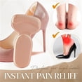 thumbnail image 2 of 2 Paires de Coussinets de Talon Invisibles pour Femmes Protecteurs de Talon Coussinets en Éponge, 2 of 8