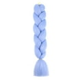 thumbnail image 1 of Nvzi Extensiones de cabello trenzado de ganchillo, 3 piezas, 23.6 pulgadas de largo, resistentes al calor, trenzadas de ganchillo, preestiradas, sin nudos, para peinado DIY, B33, 1 of 4