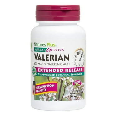 Nature's Plus - Valerian E/R 600 mg tab 30