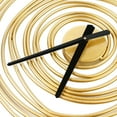 thumbnail image 6 of 22" Golden Annual Ring Wall Clock Retro Cafe Wall Decoration, 6 of 8