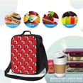 thumbnail image 4 of Fotbe Bulldog Red Lonchera Bolsa de Almuerzo para Hombres y Mujeres, Lonchera de Gran Capacidad, Bolsa de Almuerzo Reutilizable, Bolsa Térmica Aislante, 4 of 7