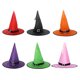 thumbnail image 5 of Bewildely Sombrero con luces LED para vacaciones de Halloween que brilla intensamente, se puede usar en la cabeza o como colgante, sombrero de bruja, Iluminación navideña Violeta Bewildely HA006911-04B, 5 of 6