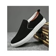 thumbnail image 4 of SIMANLAN Mens Comfort Slip On Canvas Shoes Non-Slip Lightweight Low Top Sneakers Casual Loafers, 4 of 9