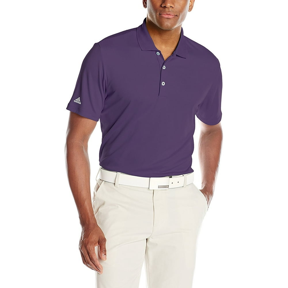 Adidas Adidas Golf Men's Performance Polo Shirt, Purple
