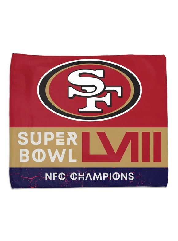 WinCraft San Francisco 49ers 2023 NFC Champions 15" x 18" Spectra Rally Towel